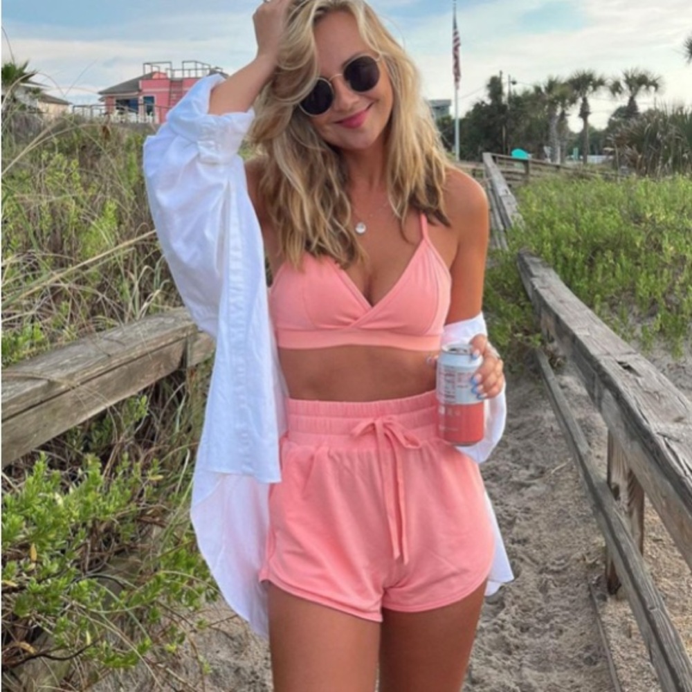 Lounge Terri Cloth Gym Shorts